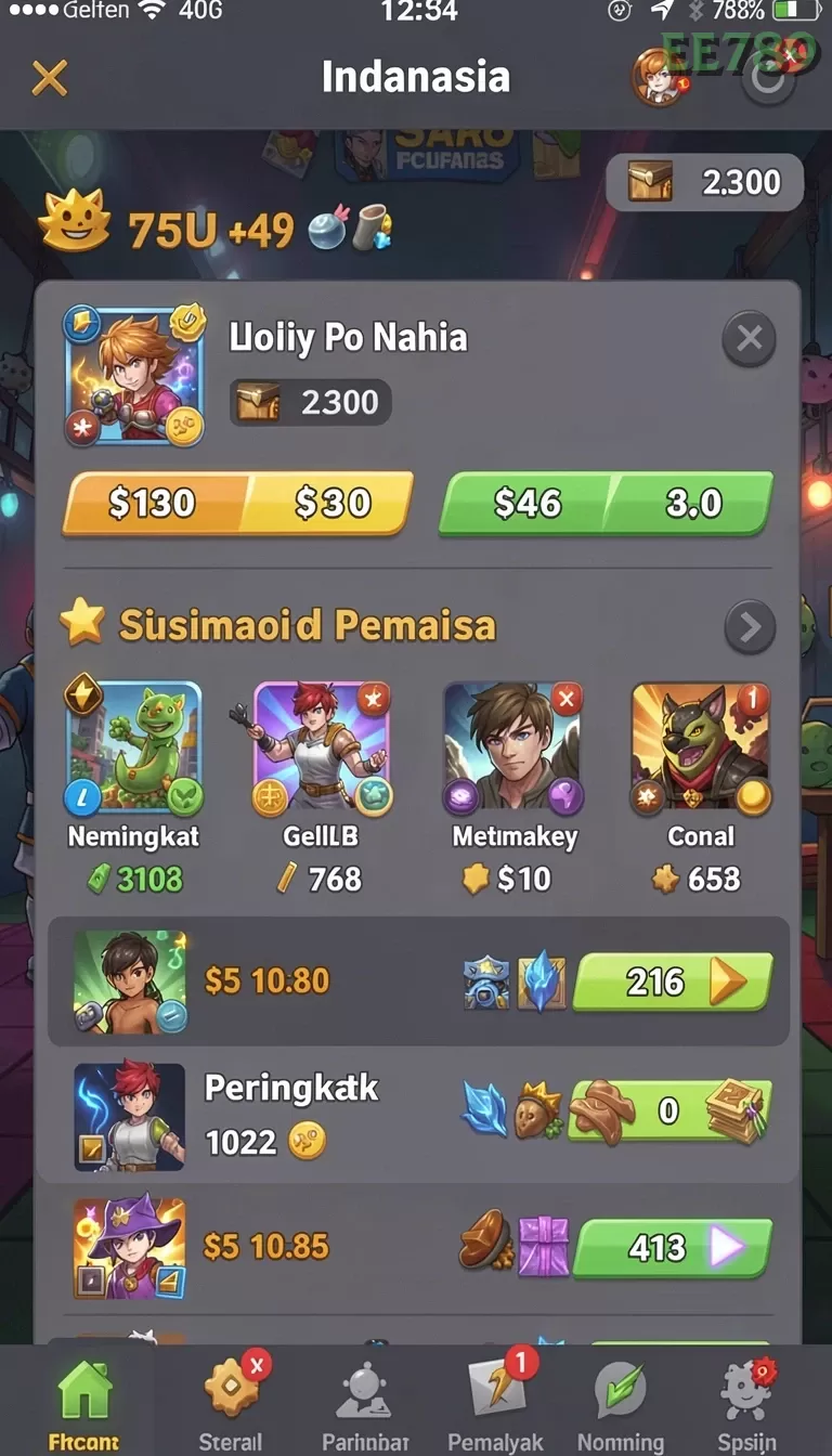Pratinjau antarmuka ee789 — aplikasi APK resmi Android v2.5.6