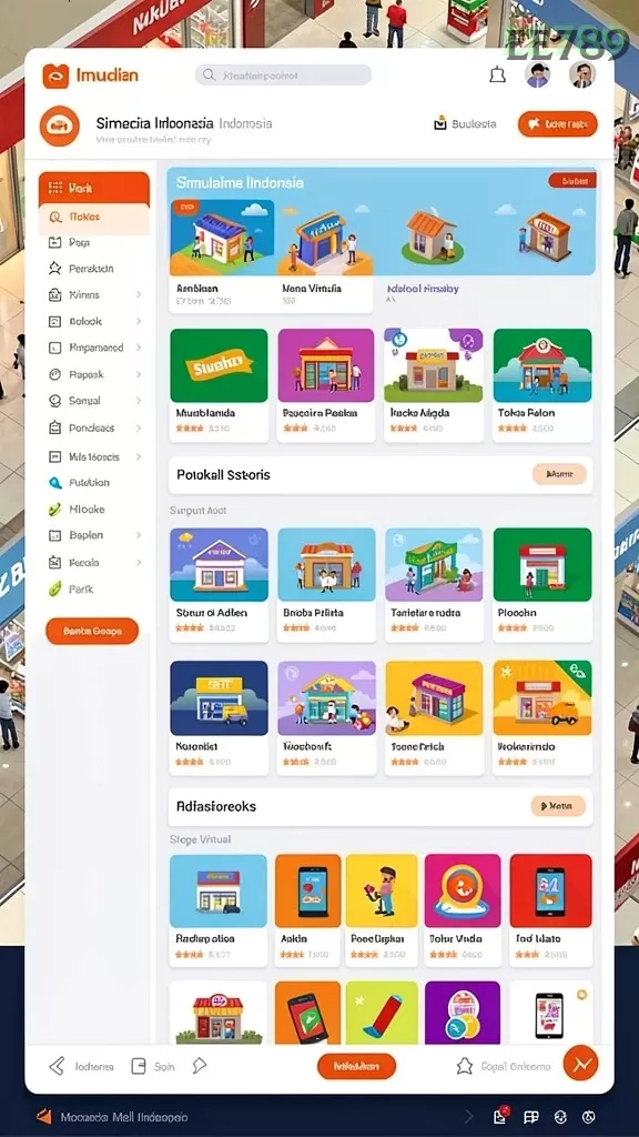 Cuplikan layar menu unduhan ee789 untuk perangkat Android